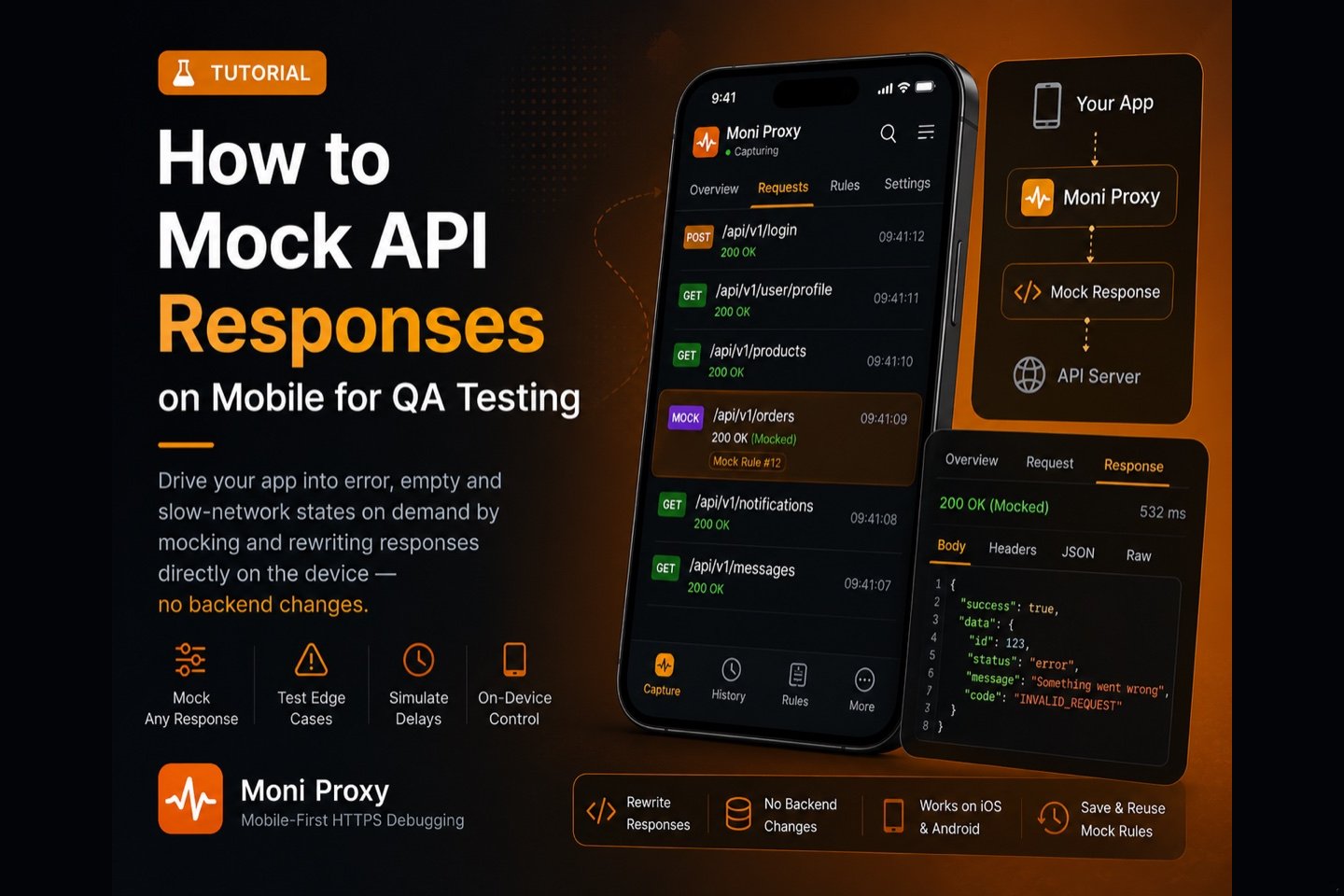 How to Mock API Responses on Mobile with Moni Proxy